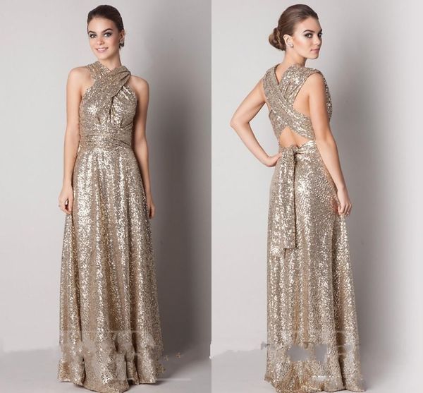 

sparkly convertible sequined платье невесты линия длинная горничная честь платье a line sexy назад на заказ мантии свадьбы, White;pink