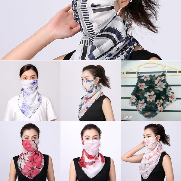 

ucnaf neck scarf multi-function skull face masks headband fashion bandana scarf, Black