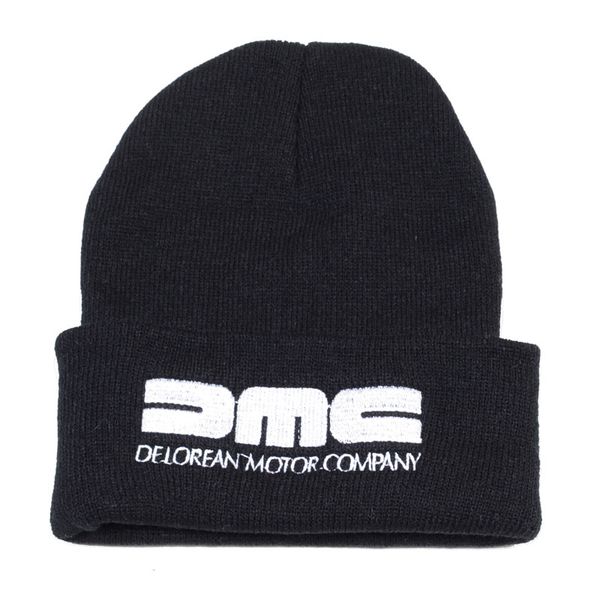 

brand delorean motor company beanies cap back to the future film caps fashion winter warm knitted hat