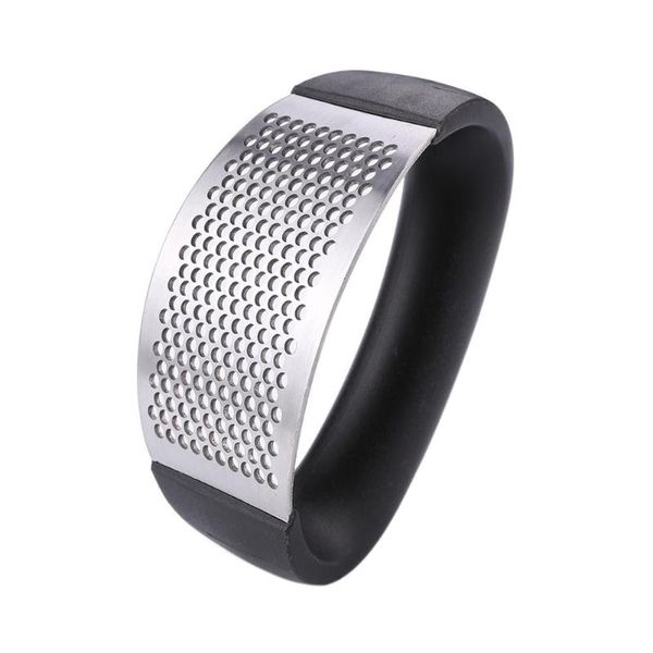 

Multi-function Manual Stainless Steel Garlic Presses Grinder Slicer Cutter