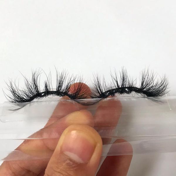 

hzjy wispy mink 25mm lashes mink lashes 25mm strip supplies lash cases