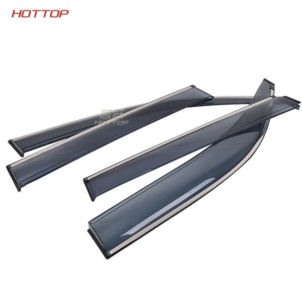 

door window visor for toyota prado 150 land cruiser 2015 2016 black sun visor rain guard side window deflectors 2010-2018
