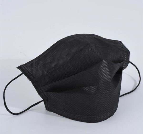 

famouth 3 ply pm2.5 dropshipping hood mouth black fahood mask anti dust