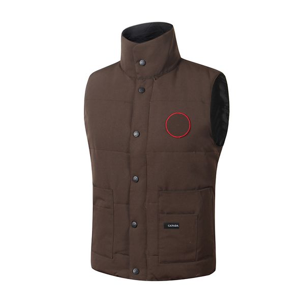 

19fw new style relaxed designer jacket pbi expedition parka fusion fit men tyle vest goose down parkas, Black