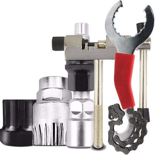 

bicycle repair tool kits mountain bike chain heel disassembly repair kit hand tool sets household gadgets