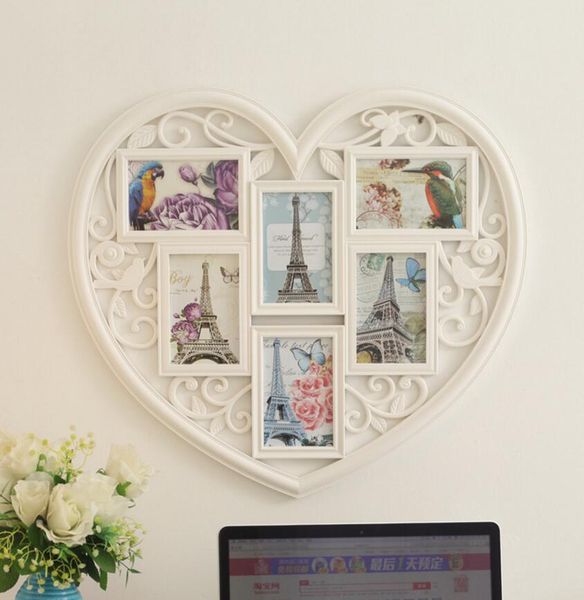 

european 6-piece creative p frame combination family p frame hanging picture wall frames home decoration 17e16d5