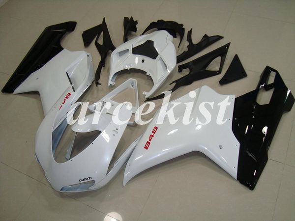 

4 подарков нового abs инъекция полных обтекатели комплекты подходят для ducati 848 evo 1098 1198 1198s 2007 2008 2009 2010 2011 2012 body на