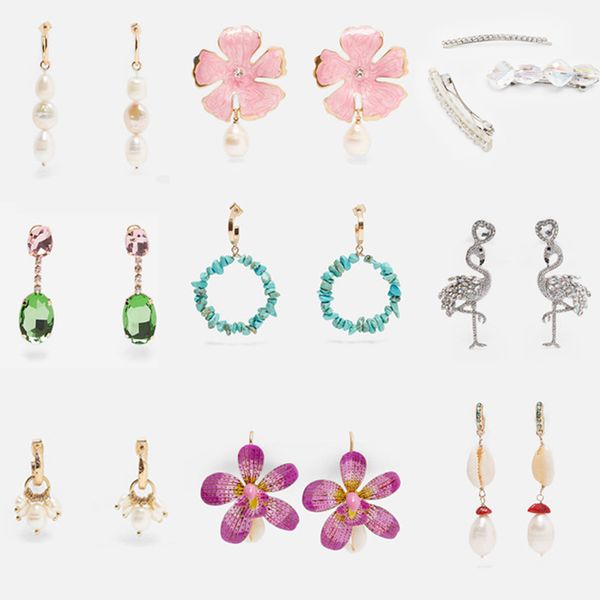 

dvacaman new designs simulated pearl long drop earrings for women 2019 trendy bohemian shell statement earrings party jewelry, Silver