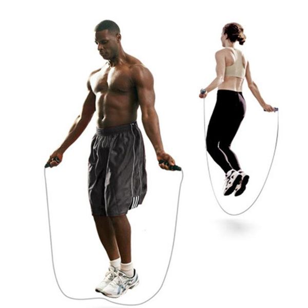 

skipping rope -ball bearings rapid speed jump rope cable foam handles aerobic exercise like speed endurance training