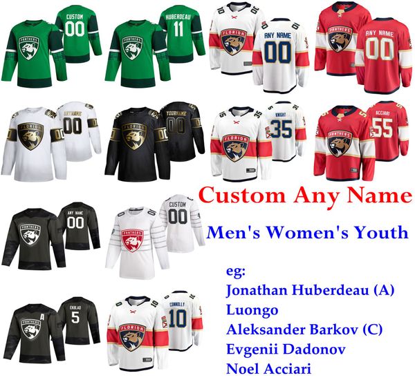 

s-6xl 2020 all-star game florida panthers hockey jerseys noel acciari jersey mamin brian boyle brett connolly erik haula custom stitched, Black;red