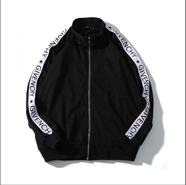 

2019 горячая осень мужской give1nchy дизайнер костюмы бегуна сплошной цвет с капюшоном молния кардиган мужской толстовка шаровары набор, Gray