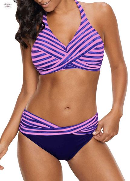 

s 5xl полосатый бикини плюс размер купальник push up купальники twist костюм striped для женщин ladies beach есть два кусочка swim, White;black