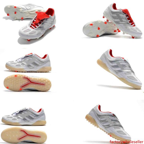 

new 25th predator precision fg soccer shoes limited edition blue champions league beckham mania soccer football boots