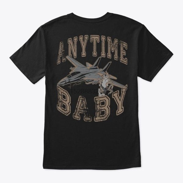 

мужчины футболка anytime baby - f-14 tomcat женщины t-shirt, White;black
