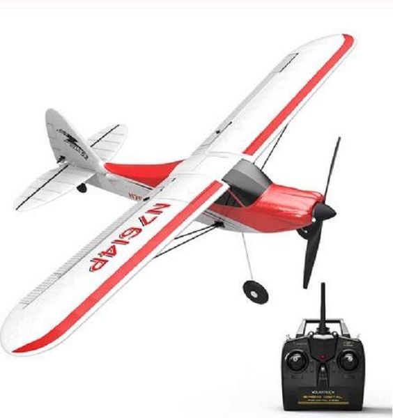

volantex sport cub 500 761-4 500mm wingspan rc airplane 4ch one-key aerobatic beginner trainer rtf built in 6-axis gyro rc toys