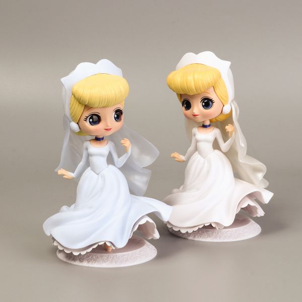 

new girls princess action figure pvc collection model toys cake decorations or car swing for kids holiday party gifts