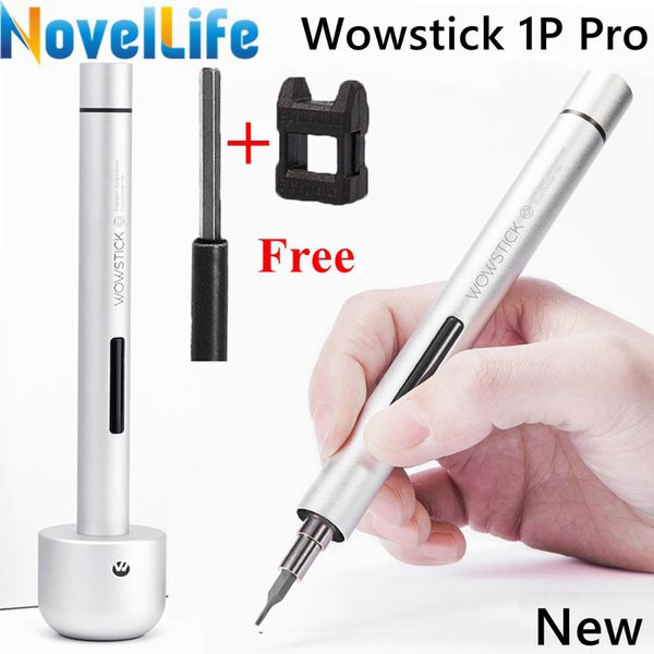 

wowstick 1p pro mini cordless electric screwdriver precision battery powered screwdriver 20pcs s2 magnetic screw driver bit set