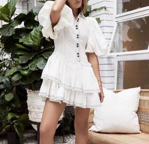 

casual dresses celebrity summer dress ruffles women puff sleeve mini night club bodycon party, Black;gray