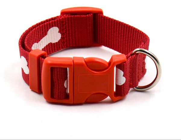 

soft dog collar night reflective nylon pet puppy cat adjustable collars uk stock
