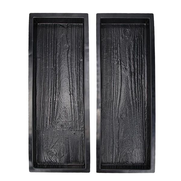 

molds imitation wood garden pavement mold plastic path maker paving cement mould courtyard park road pavement mold pathmate