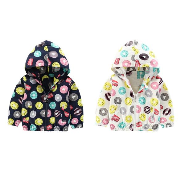 

cute printing autumn windbreaker kids jacket boys girls cute baby outerwear coats boys kids hooded children clothing, Blue;gray