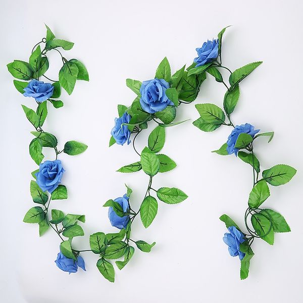 

diy long simulation flower rattan garland wedding party home party wedding decor