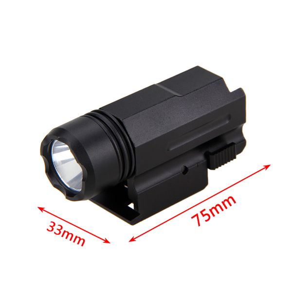

3000lm xpe q5 led hunting light with weaver picatinny mount gun 3 modes tactical torch light+battery+charger