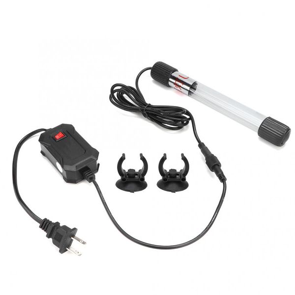 

uvc waterproof aquarium sterilization lamp fish tank ultraviolet disinfection light us plug 110v aquarium fish tank tools