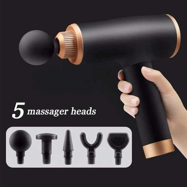 

muscle massage gun electric vibration body relax deep tissue sport therapy fascia gun body shaping fitness device relief fatigue