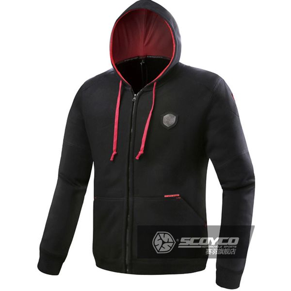 

scoyco hoodie sport leisure jacket hoody moto motorcycle racing sweater casual coat riding clothing male autumn winter st01, Black;blue