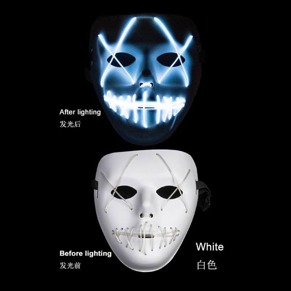 

ллођин неоновой маки led light up dj party мака болие меное овеение маки копле