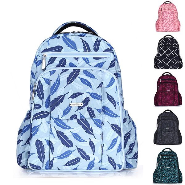 

fashion diaper bag multi-function large-capacity mummy bag waterproof shoulder mother and child expectant backpack set