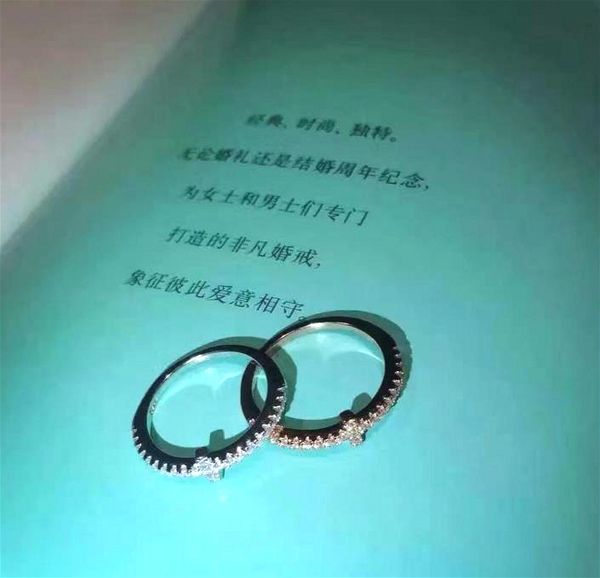 

fashion- brand engagement ring for men and women wedding rings 925 sterling silver letter ring luxury jewelry accessories gifts, Slivery;golden
