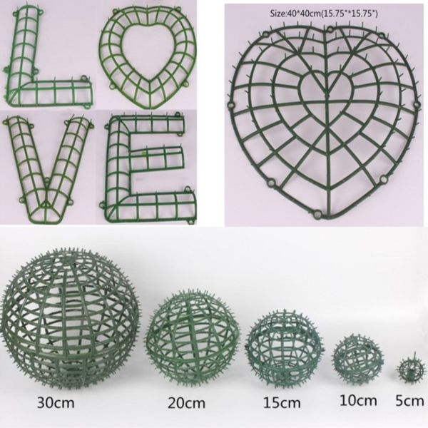 2019 Artificial Flowers Wall Kissing Ball Diy Accessories Plastic
