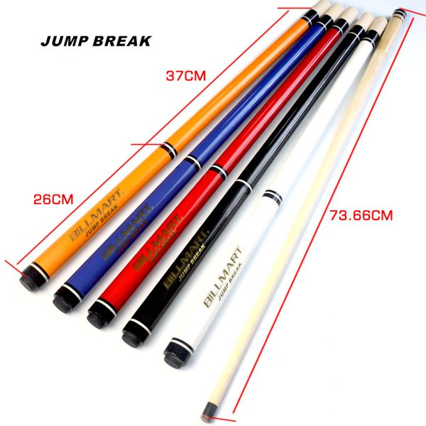 

new 2 in 1 break cue jump cues 5 colors option 13mm tip china 2019