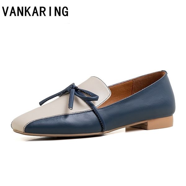 

design genuine leather women pumps party casual pumps low heel fashion bow-tie office lady dress shoes woman, Black