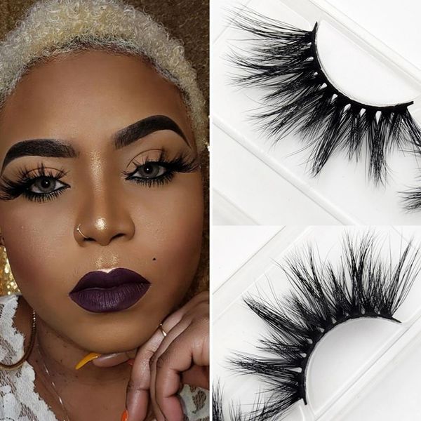 

eyelashes mink eyelashes criss-cross strands cruelty 3d 25mm lashes mink lashes soft dramatic eyelash extension makeup