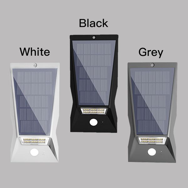 2019 Umlight1688 Gray Black White Shell 18 Led Garden Motion Sensor Light Wireless Solar Outdoor Wall Lamps From 16 0
