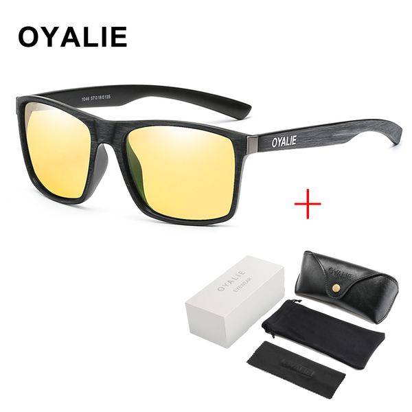 

oyalie brand square polarized sunglasses men women driver sun glasses eyewear mirror uv400, White;black