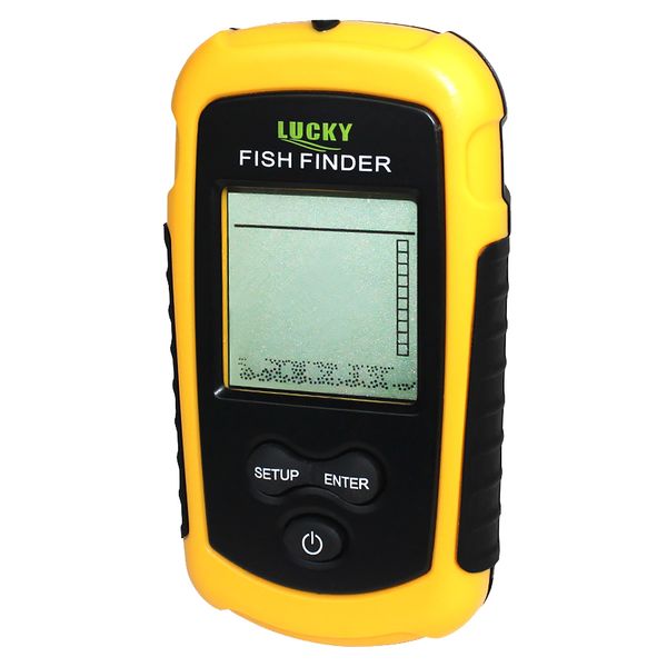 

Lucky ff1108 1 fi h finder 100 m portable onar en or tran ducer detector for fi hing 45 degree 200khz fi hfinder
