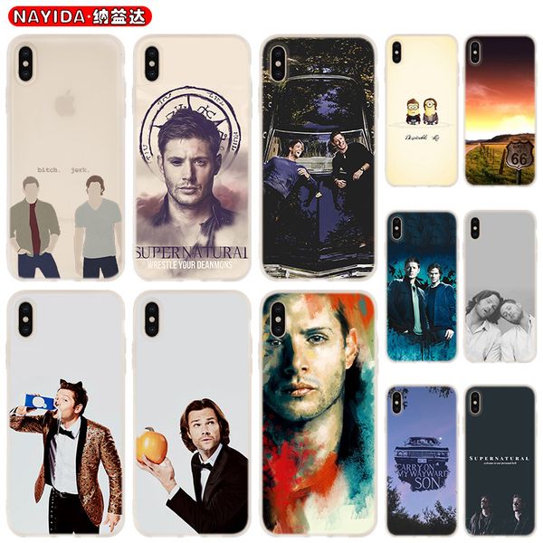 

soft phone case for iphone 11 pro x xr xs max 8 7 6 6s 6plus 5s s10 s11 note 10 plus huawei p30 xiaomi cover supernatural spn jensen ackles