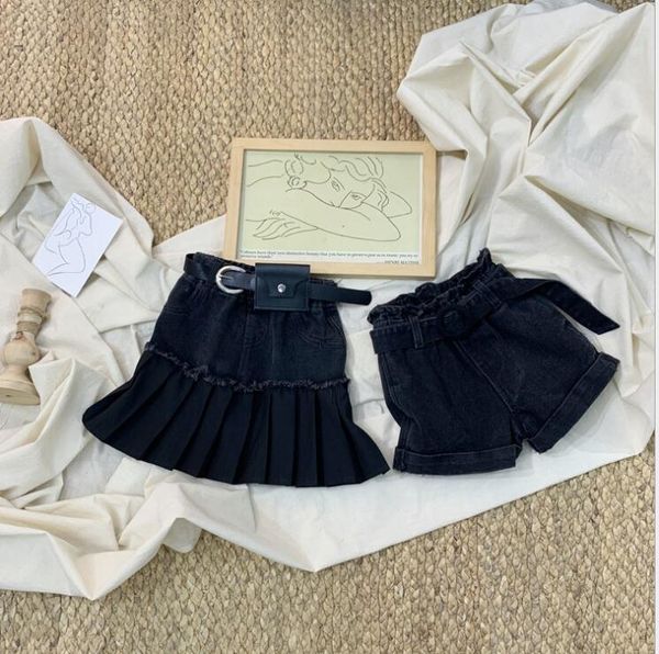 

2020 new wholesale girls denim skirt spring fashion girls skirt 3-8t c794