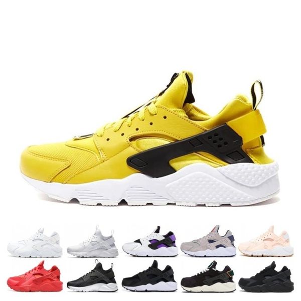 

huarache кроссовки для мужчин женщины varsity jacket фиолетовый панч тройной черный белый розовый красный mens trainer дышащие спорт кроссов