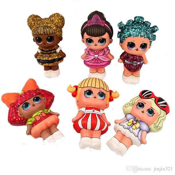 

squishies toys 12cm cute girl series pu slow rising squishy toys kids christmas gift decompression toys
