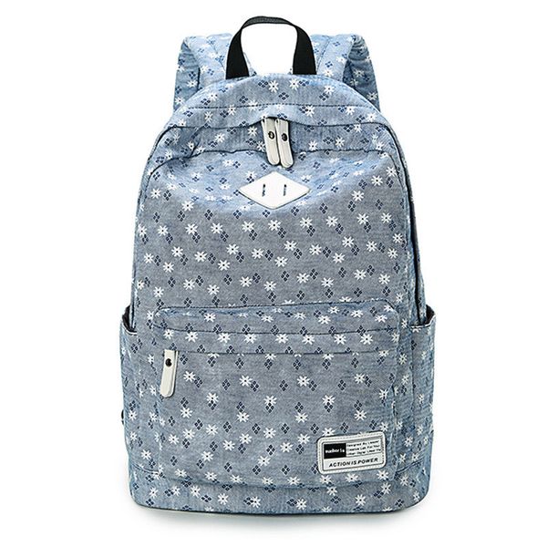 

vintage school bags for teenagers girls schoolbag large capacity lady canvas printing backpack rucksack bagpack bookbag