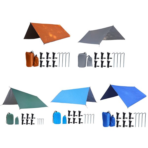 

square canopy sunshade beach waterproof mat outdoor camping sunscreen awning