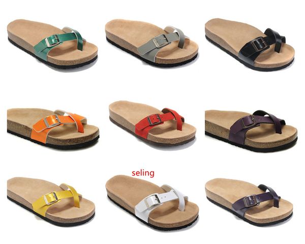 

brand orlando women s flat heel sandals summer men beach classic casual ventilation comfortable genuine leather slippers