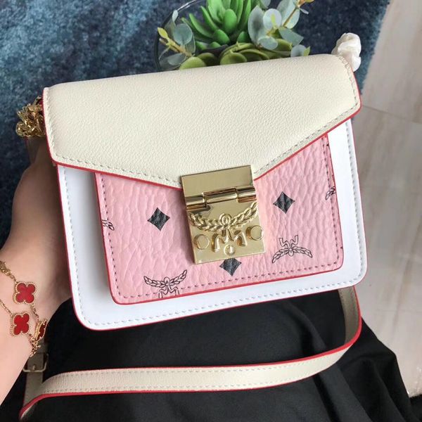 

2019good high-end custom brand-name luxury designer fashion casual trend practical style leather shoulder straps slung single shoulders are