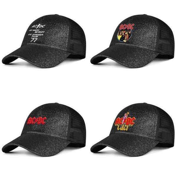 

acdc luci beautiful guitar cartoon mens and womens pony hat cap fitted vintage personalized original baseballhats fashion ac dc let be, Blue;gray