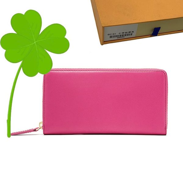 

flower zippy wallet luxury wallet designer wallet womens designer handbags purses clutch wallets leather designer purse card holder with box